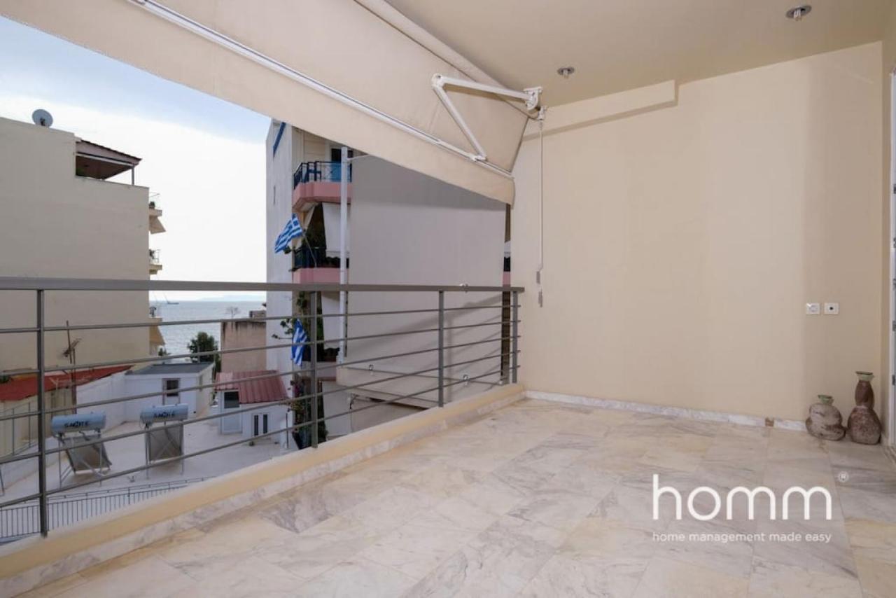 Piraeus Homm Apartment In Kazanova Str Sea View Esterno foto