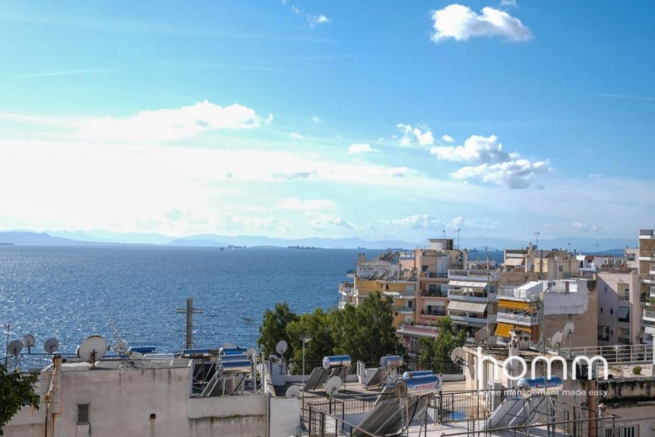 Piraeus Homm Apartment In Kazanova Str Sea View Esterno foto