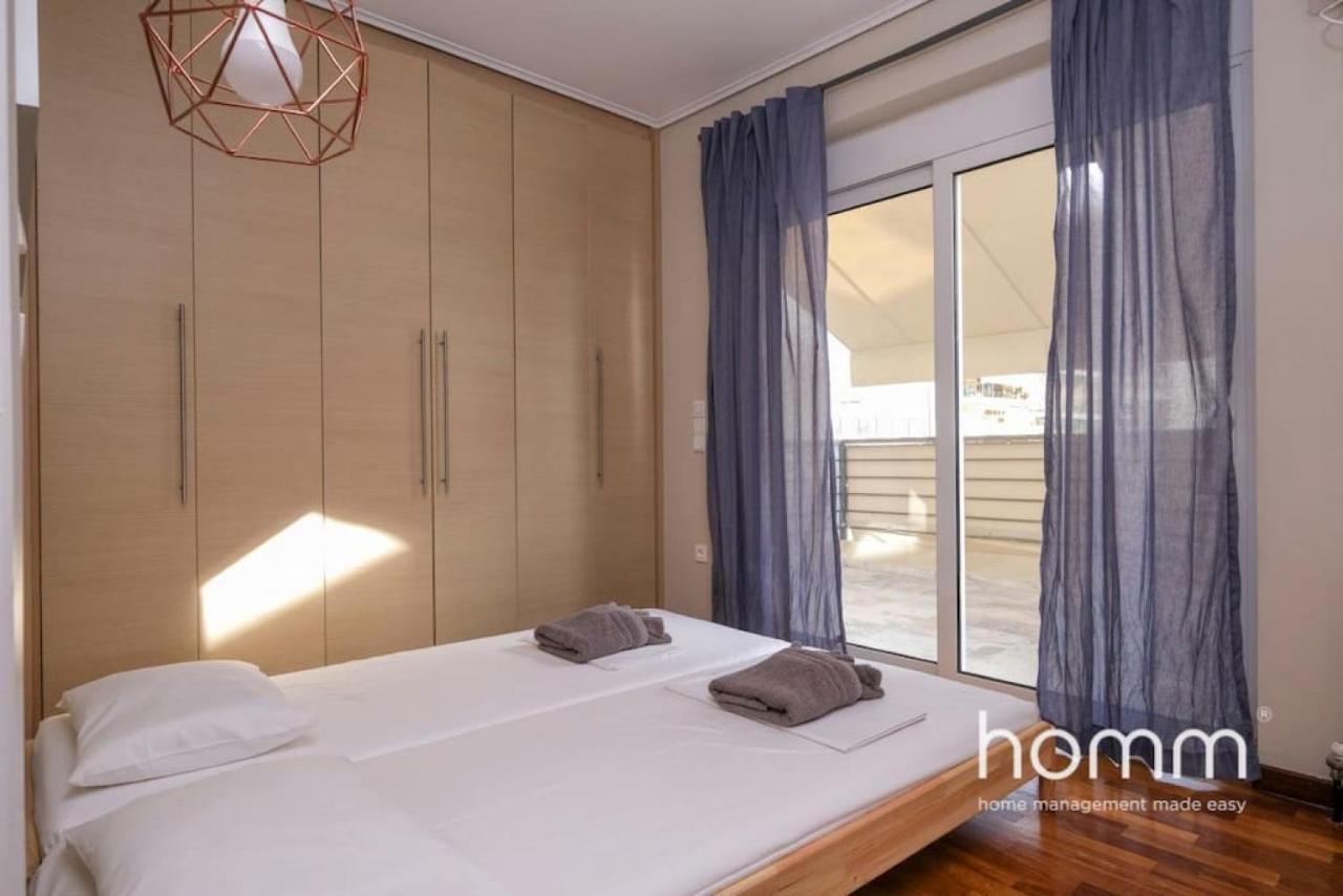 Piraeus Homm Apartment In Kazanova Str Sea View Esterno foto